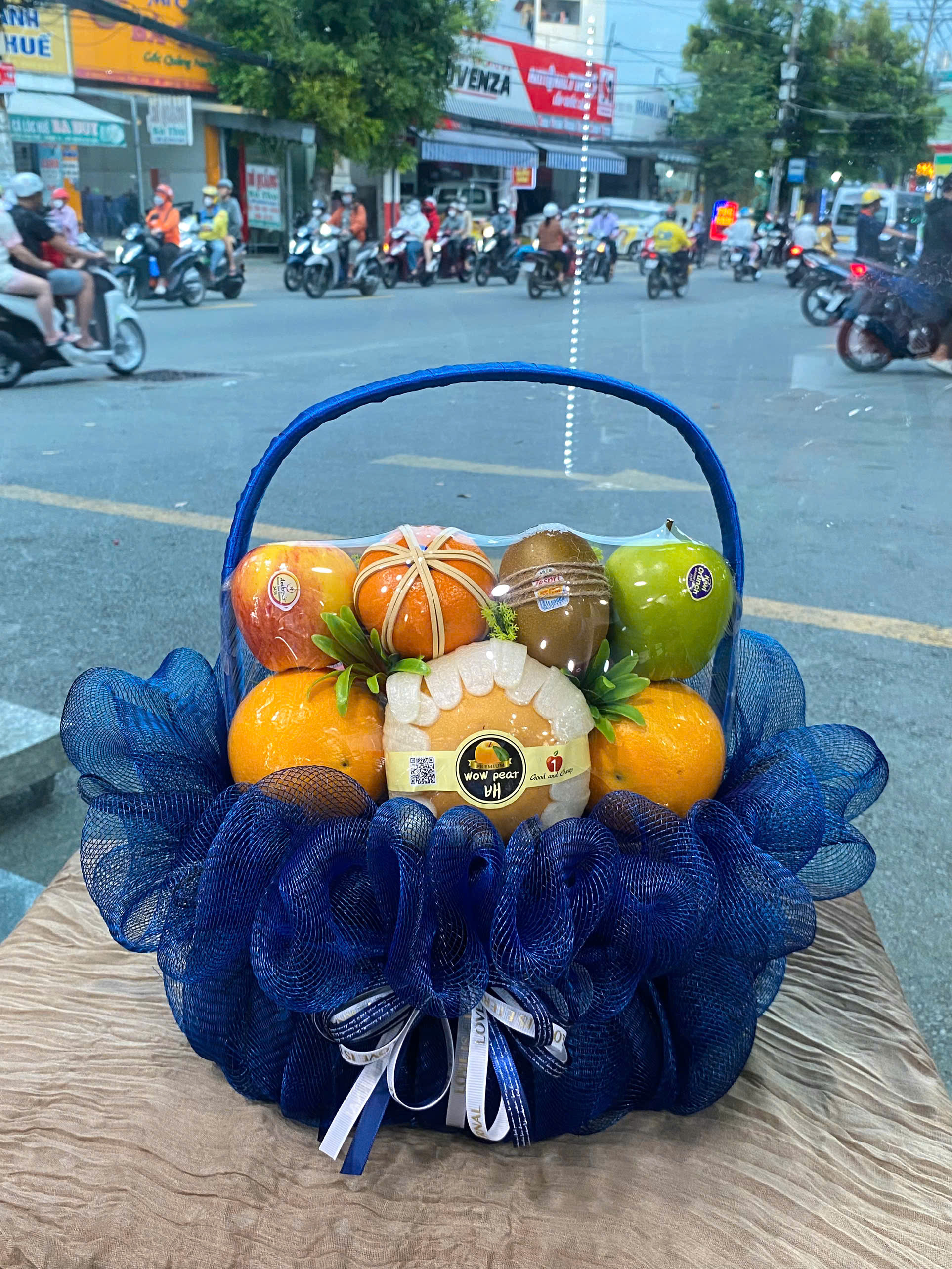 Giỏ Xanh Dương (Cái)