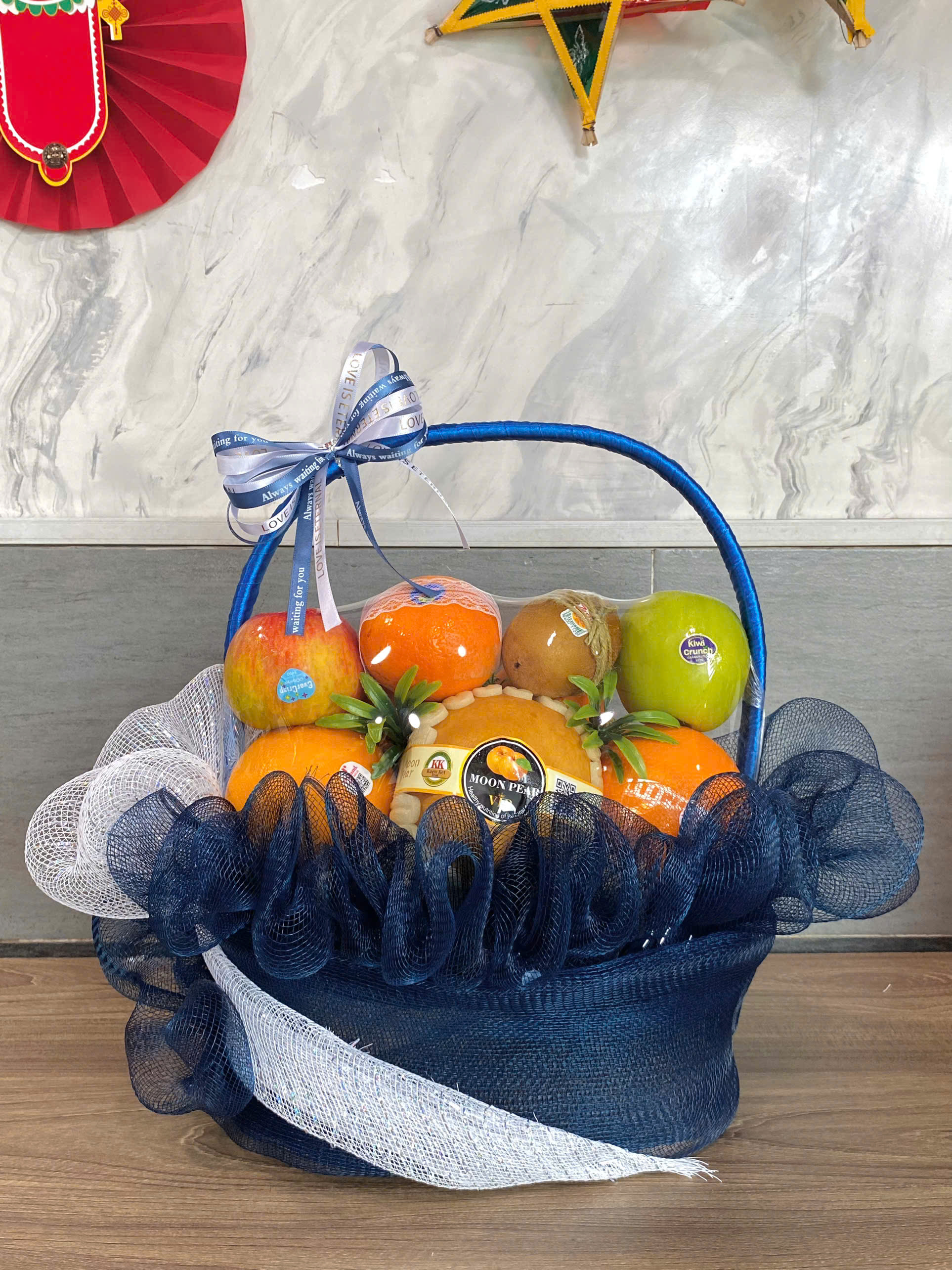 Giỏ Xanh Trắng (Cái)