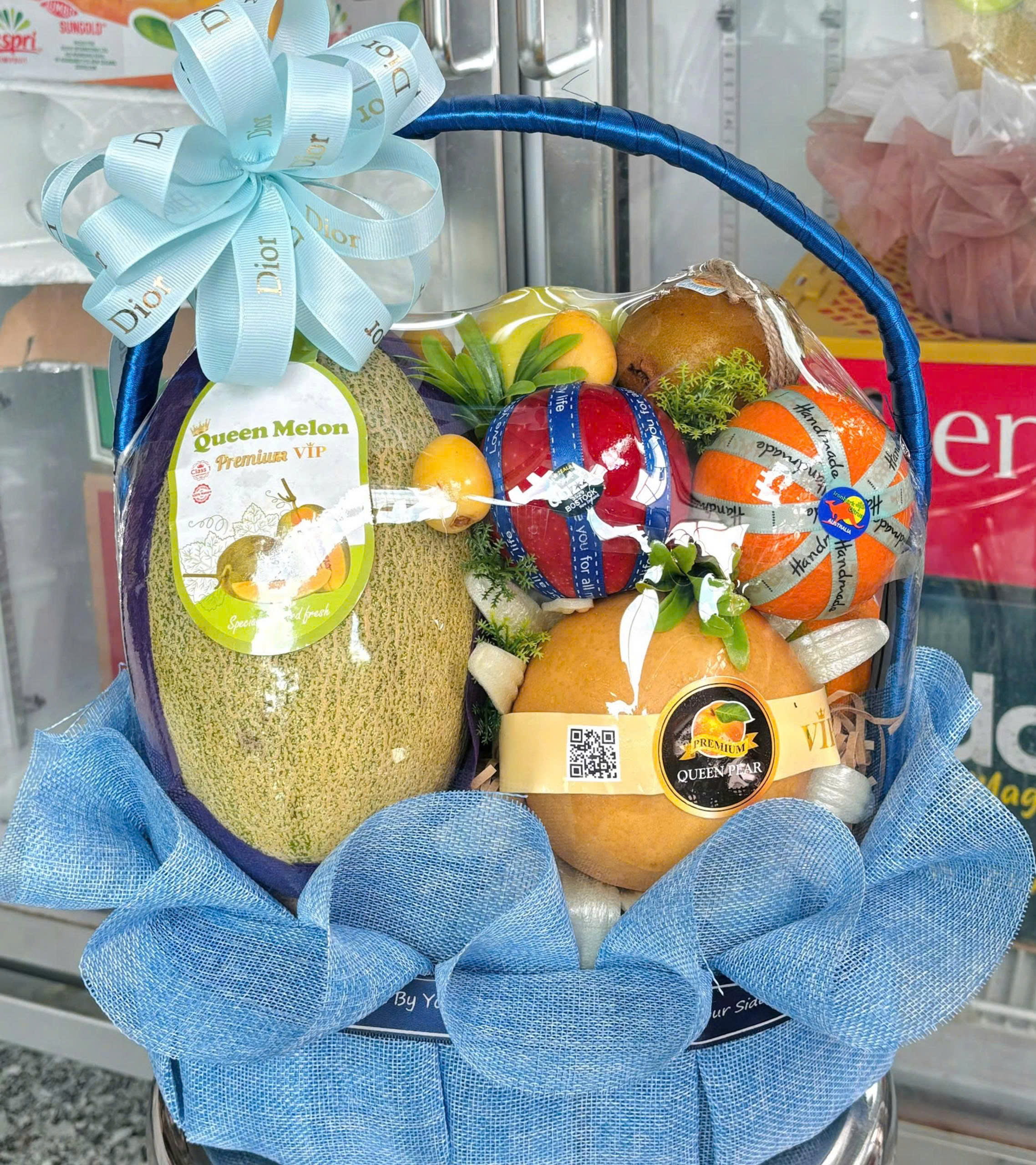 Giỏ Xanh Trời (Cái)