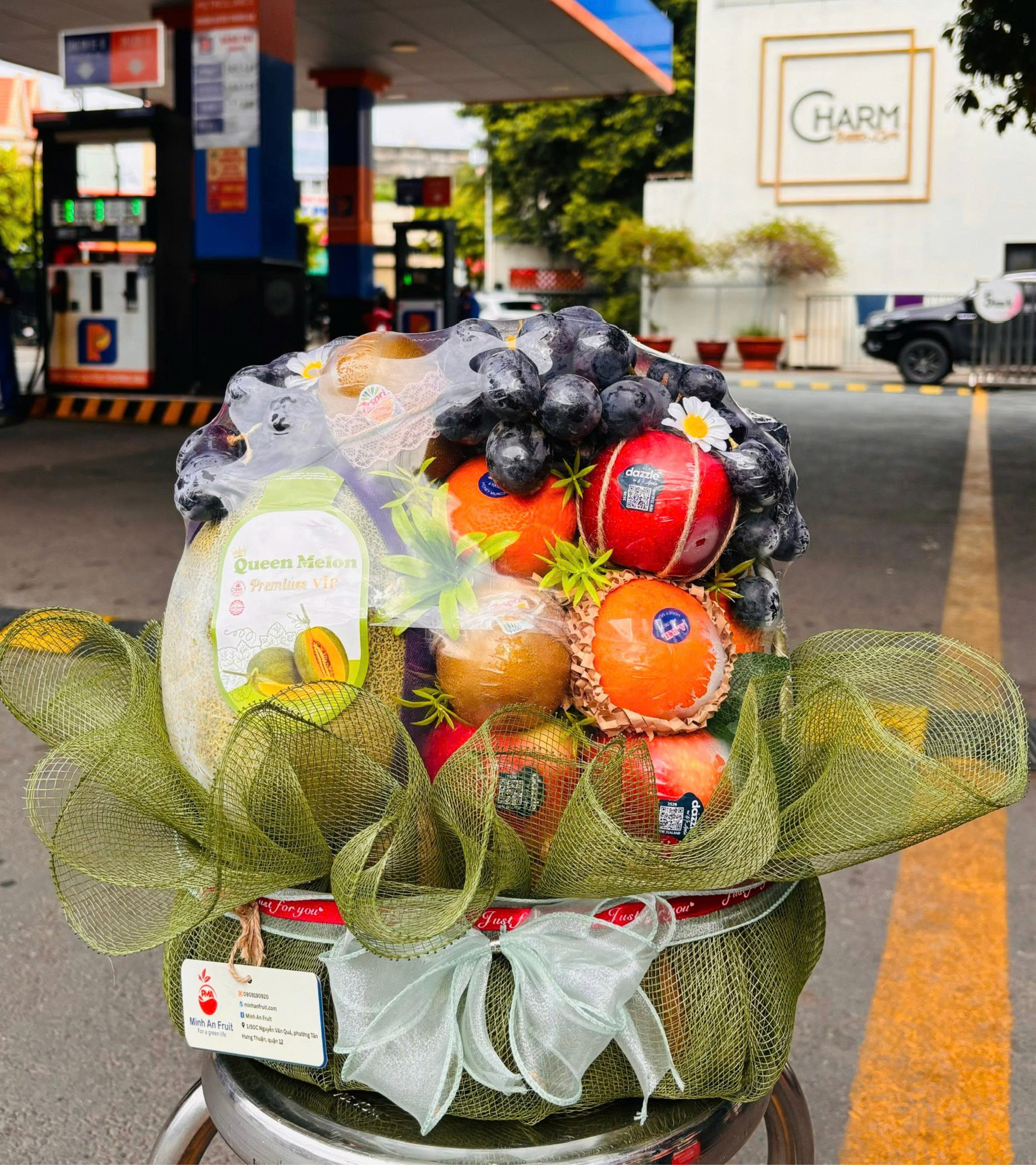 Giỏ Xanh Mạ (Cái)