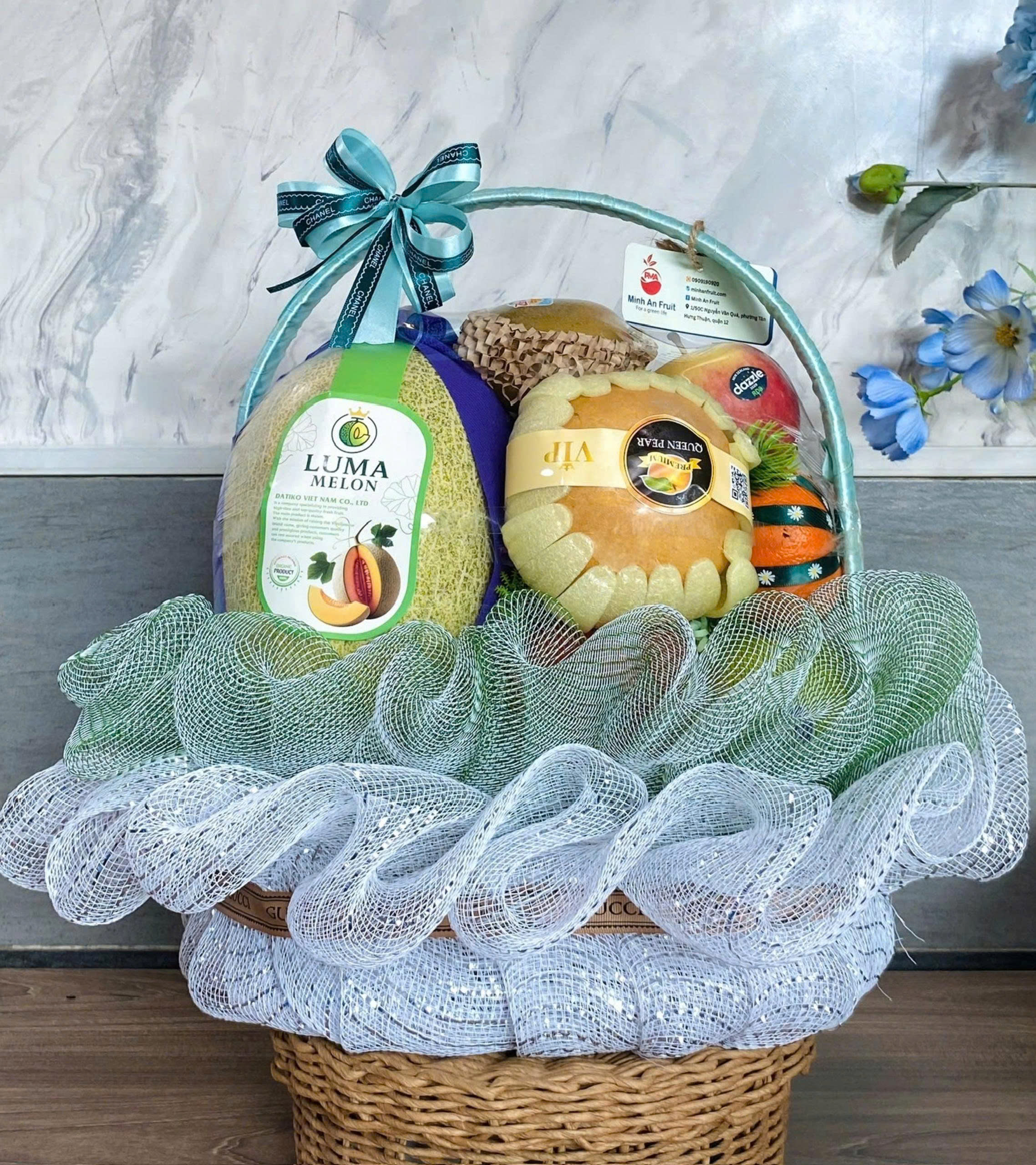 Giỏ Bạc Xanh (Cái)