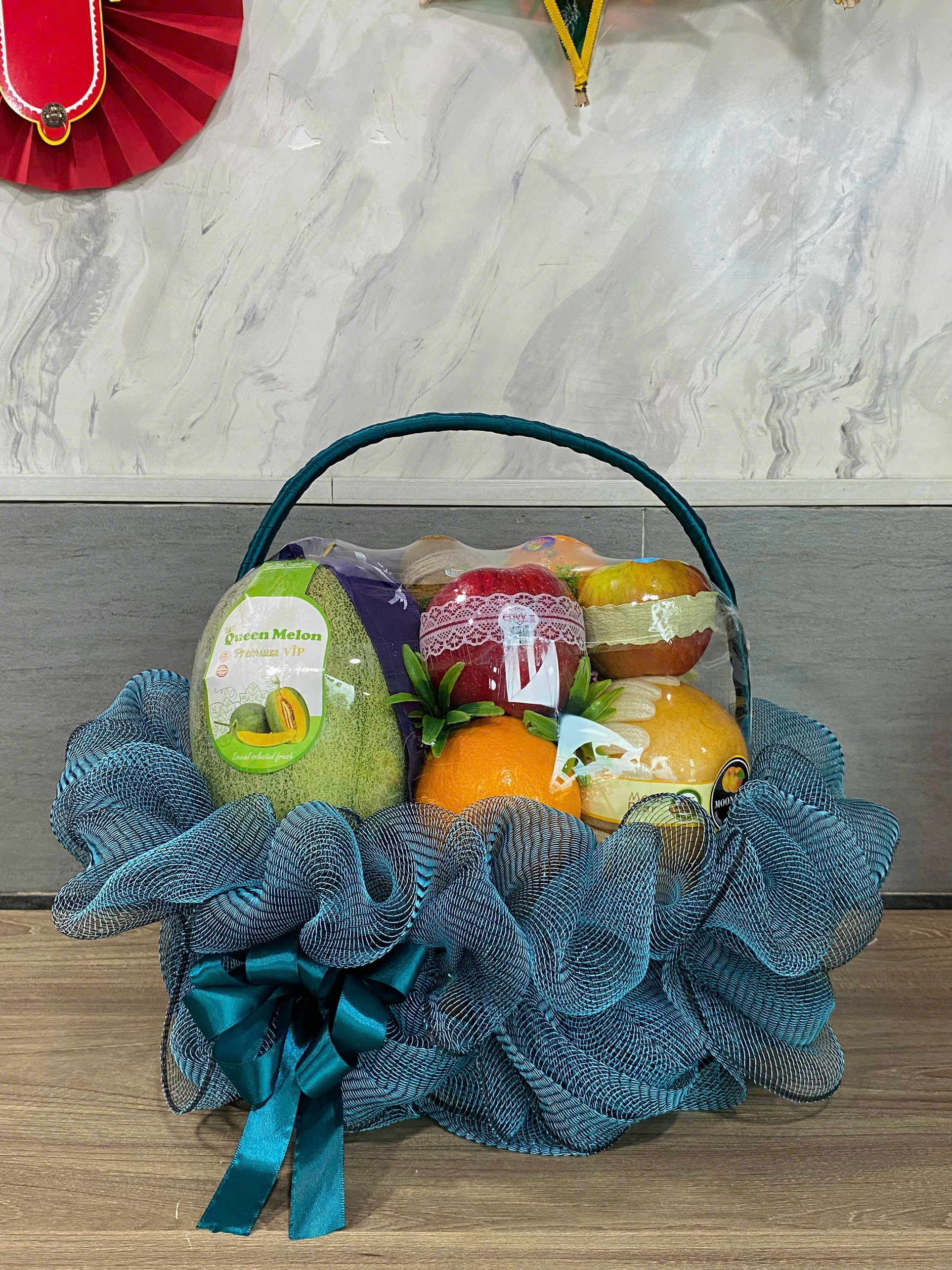 Giỏ Xanh Đậm (Cái)