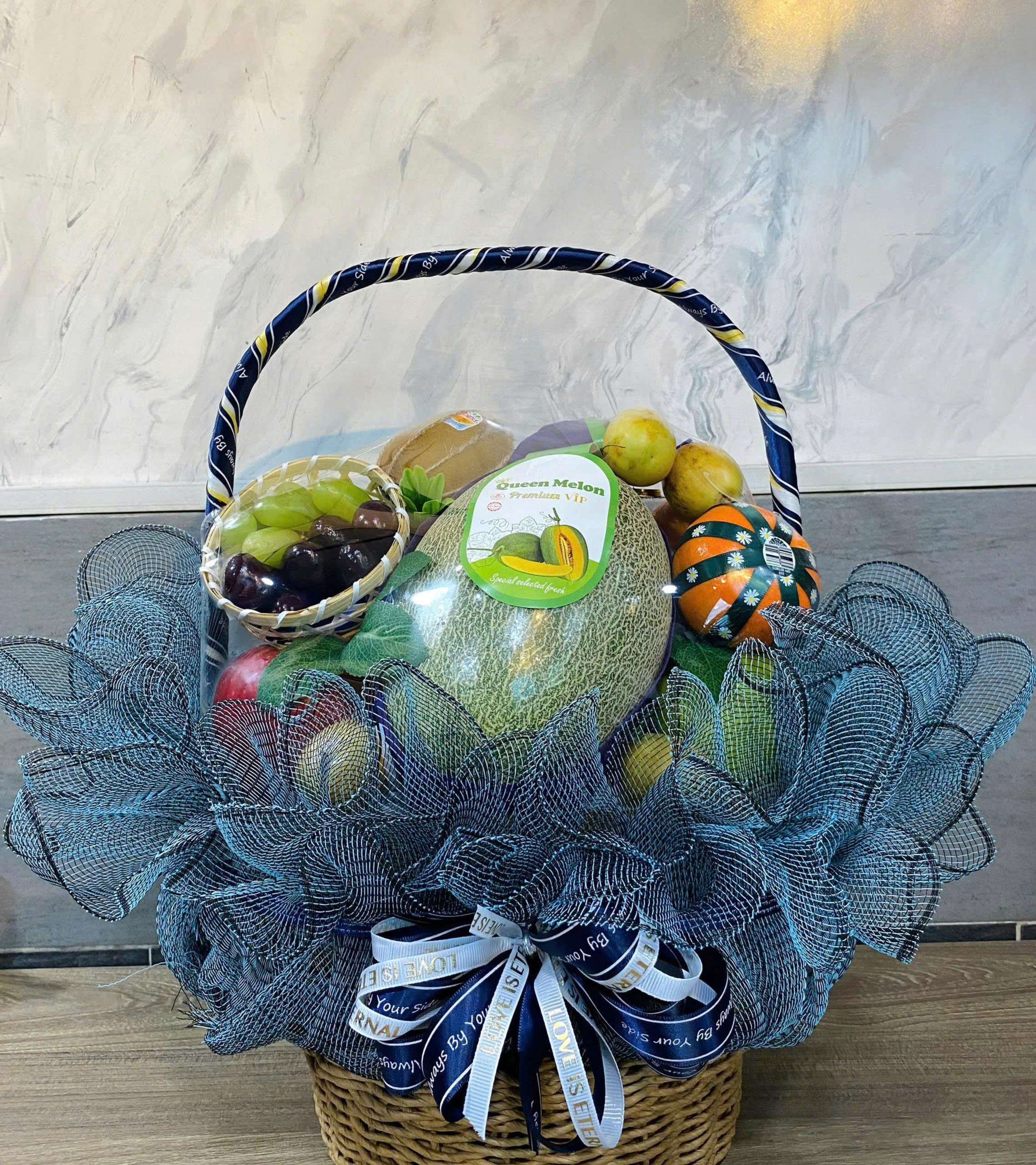 Giỏ Xanh Dương (Cái)