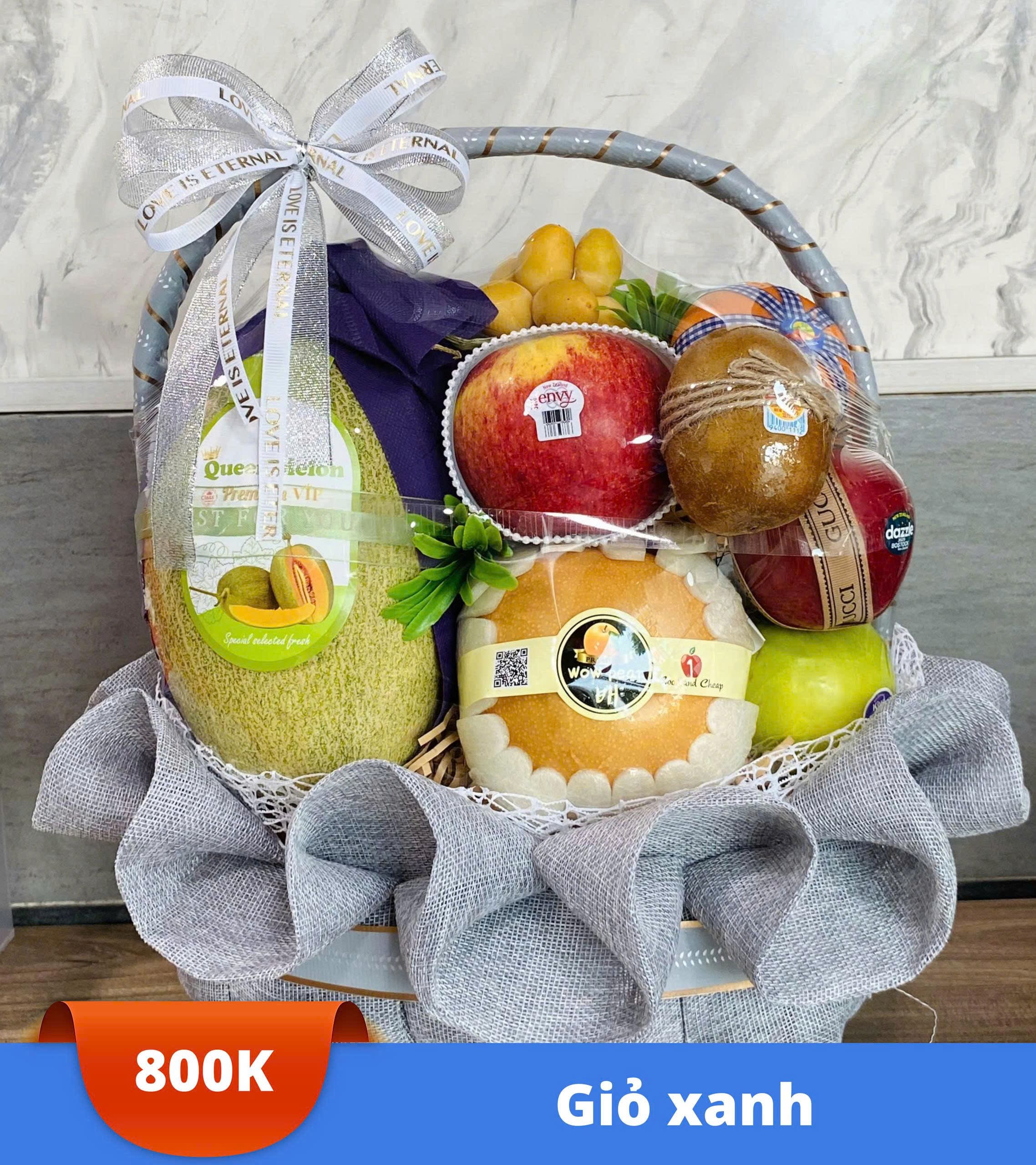 Giỏ xám trắng